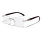 Vintage Shades Driving Rimless Sun Glass