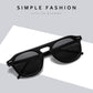 Rivet Acrylic Frame Oval Women Sunglasses