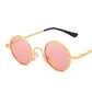 Punk Round Retro Sunglasses For Men