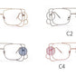 Baroque Lolita Frame Clear Glasses