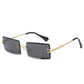 Men Gradient Rimless Sun Glasses