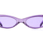 Skinny Narrow Cat Eye Sunglasses