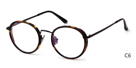 Women Retro Blue Light Eyeglasses