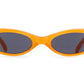 Skinny Narrow Cat Eye Sunglasses