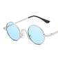 Punk Round Retro Sunglasses For Men
