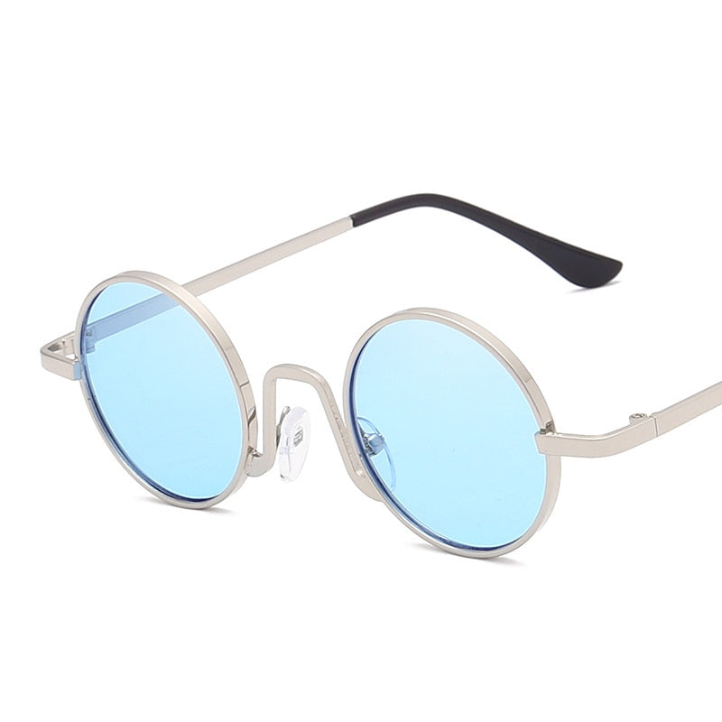Punk Round Retro Sunglasses For Men
