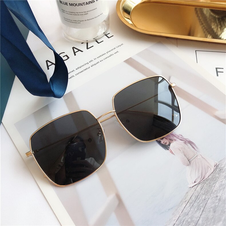Square Polarized Sunglasses for Women