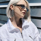 Narrow Rectangle Sunglasses Shades for Women