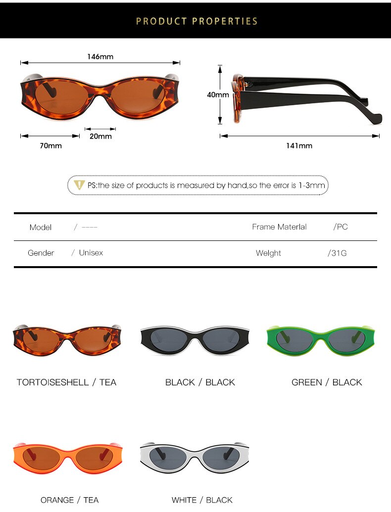 Oval Sunglasses for Women