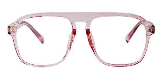 Anti Blue Crystal Pink Eye Glasses