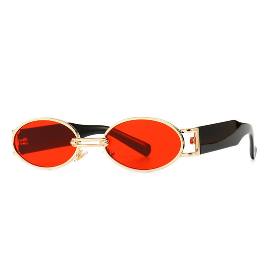 Men Brand Designer Steampunk Sun Glasses
