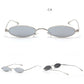 Small Slim Oval Sunglasses for Women