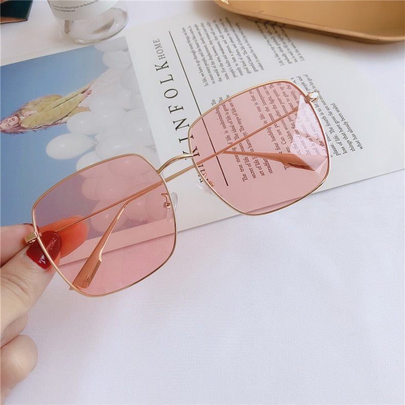 Square Polarized Sunglasses for Women