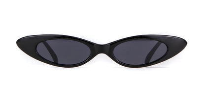Skinny Narrow Cat Eye Sunglasses