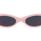 Skinny Narrow Cat Eye Sunglasses