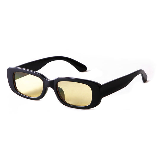 Retro Narrow Rectangle Women Sunglasses