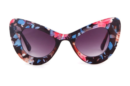 Women Peak Cat Eye Sunglasses