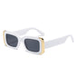 Men Gradient Rectangle Sun Glasses
