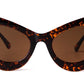 Women Peak Cat Eye Sunglasses