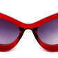 Women Peak Cat Eye Sunglasses