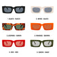 Retro Green Rectangle Sunglasses for Women