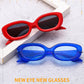 Ins Popular Fashion Oval Sunglasses