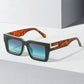 Men Colorful Rectangle Sunglasses