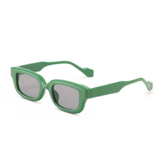 Green Rectangle Sunglasses for Women