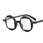 Round Clear Gradient Lens Shades