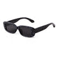 Retro Narrow Rectangle Women Sunglasses