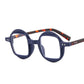 Round Clear Gradient Lens Shades