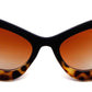 Women Peak Cat Eye Sunglasses