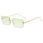 Vintage Rectangle Sunglasses for Men