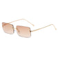 Vintage Rectangle Sunglasses for Men