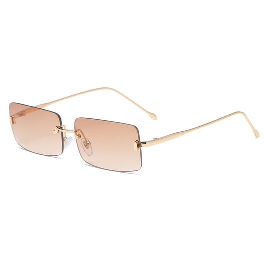 Vintage Rectangle Sunglasses for Men